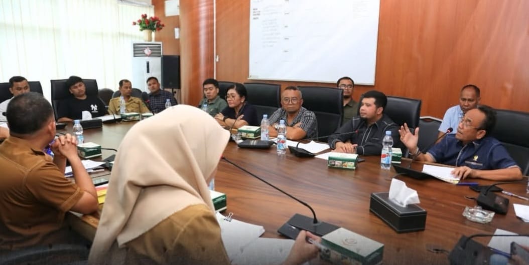 Komisi III menggelar RDP soal ketertiban salah satu kafe di Jalan Bunga Cempaka yang sempat mengganggu aktifitas warga. (Ist)