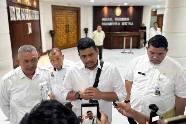 Gubernur Sumatera Utara (Sumut) Bobby Nasution