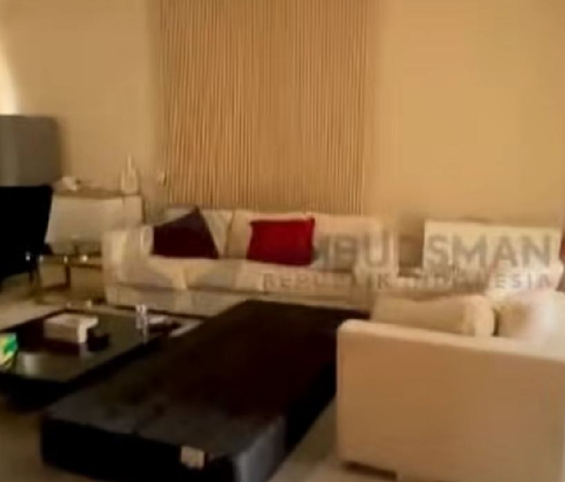 Tangkapan layar video Ombudsman RI menemukan diduga fasilitas standar apartemen di Lapas kelas IIB Cibinong.
