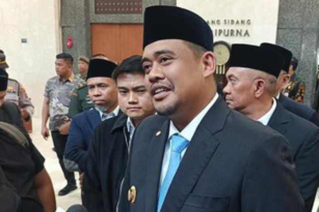 Gubernur Sumatera Utara, M Bobby Afif Nasution.