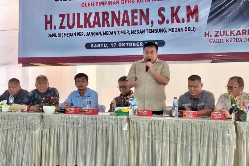 Sosper di Medan Timur, Zulkarnaen Tegaskan Warga Berhak atas Pelayanan Kesehatan Terbaik