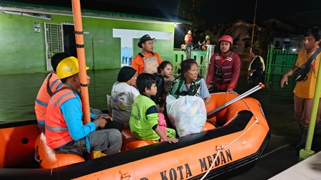 Kota Medan Siapsiaga Antisipasi Puncak Musim Hujan