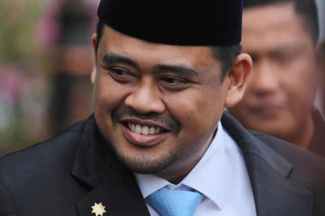 Gubernur Sumatera Utara, M Bobby Afif Nasution.